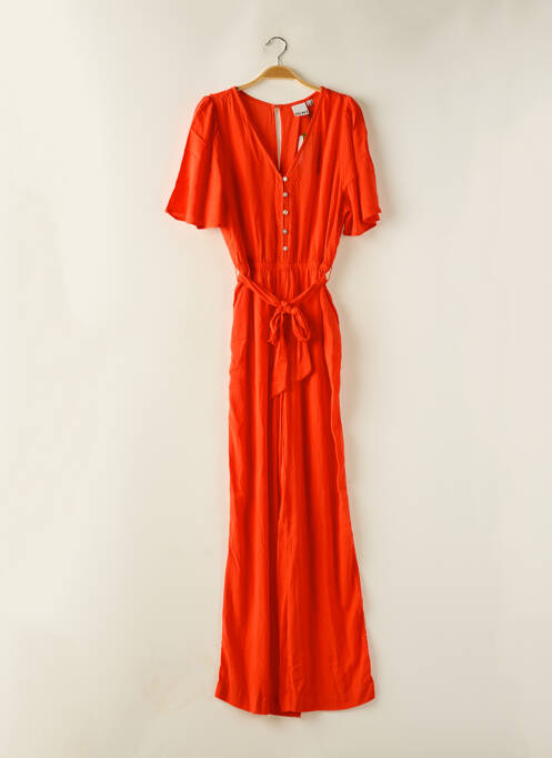 Salopetă-pantalon portocaliu ICHI femeie