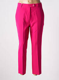 Pantalon drept elasticitate talie înaltă roz YES.ZEE femme