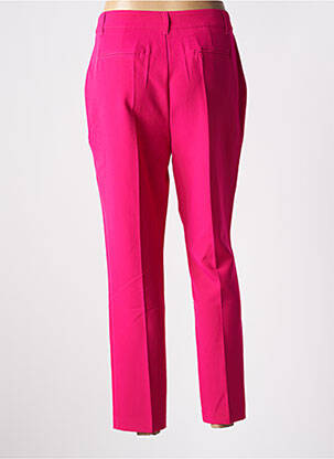 Pantalon drept elasticitate talie înaltă roz YES.ZEE femeie