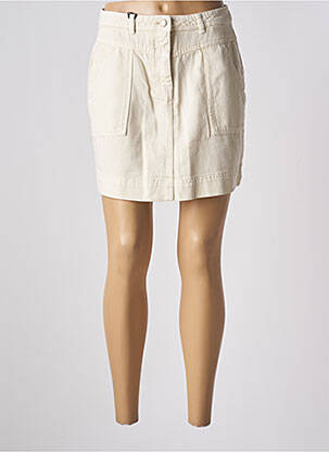 Fustă scurtă bej DEELUXE femeie