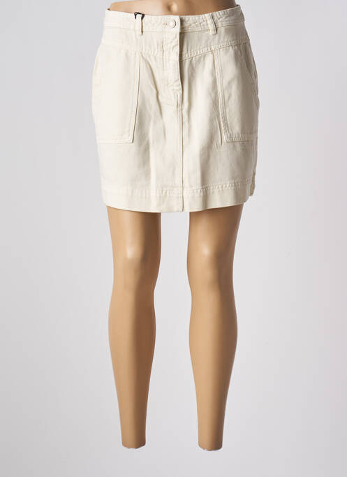 Fustă scurtă bej DEELUXE femeie