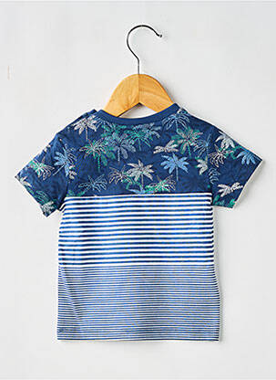 Tricou elasticitate mâneci scurte albastru MAYORAL fată