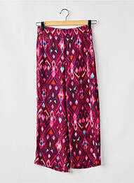 Pantalon 7/8 țesătură poplin mărime normală violet STREET ONE femeie