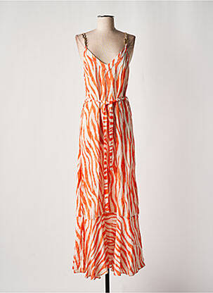 Rochie lungă portocaliu LOLA CASADEMUNT femeie