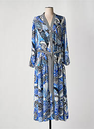 Rochie lungă mâneci lungi mâneci lungi albastru JOSEPH RIBKOFF femeie