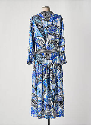 Rochie lungă mâneci lungi mâneci lungi albastru JOSEPH RIBKOFF femeie