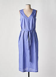 Rochie lungă fără mâneci fără mâneci violet ÉTYMOLOGIE femme