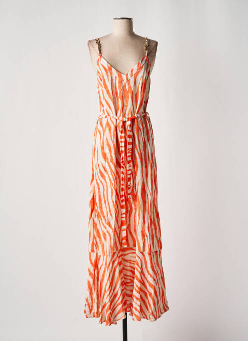 Rochie lungă portocaliu LOLA CASADEMUNT femeie