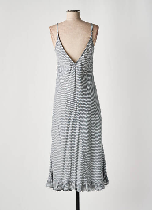 Rochie lungă albastru DRESS ADDICT femeie