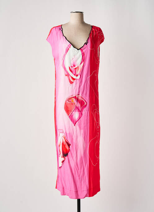 Rochie lungă roșu ELISA CAVALETTI femeie