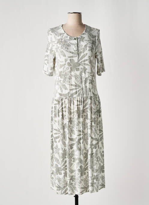 Rochie lungă alb FRANK WALDER femeie