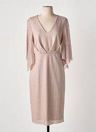 Rochie midi mâneci 3/4 mâneci 3/4 roz JOSEPH RIBKOFF femeie