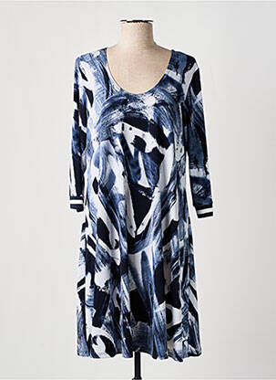 Rochie midi mâneci 3/4 mâneci 3/4 albastru JOSEPH RIBKOFF femeie