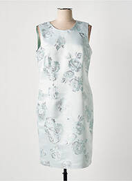Rochie midi imprimeu floral fără mâneci albastru GREGORY PAT femme