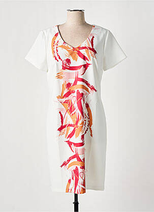 Rochie midi alb GREGORY PAT femeie