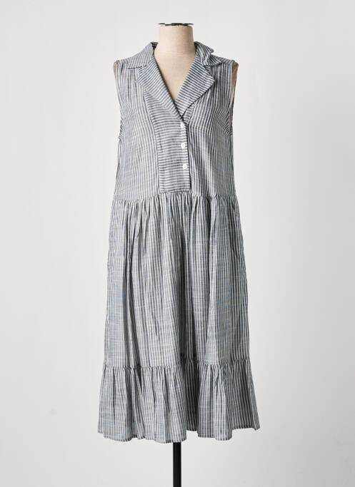 Rochie midi albastru DRESS ADDICT femeie