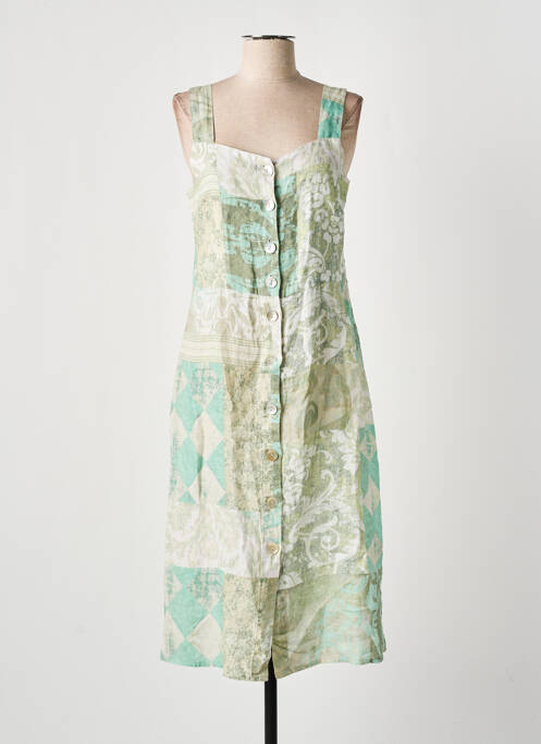 Rochie midi verde DOLCEZZA femeie