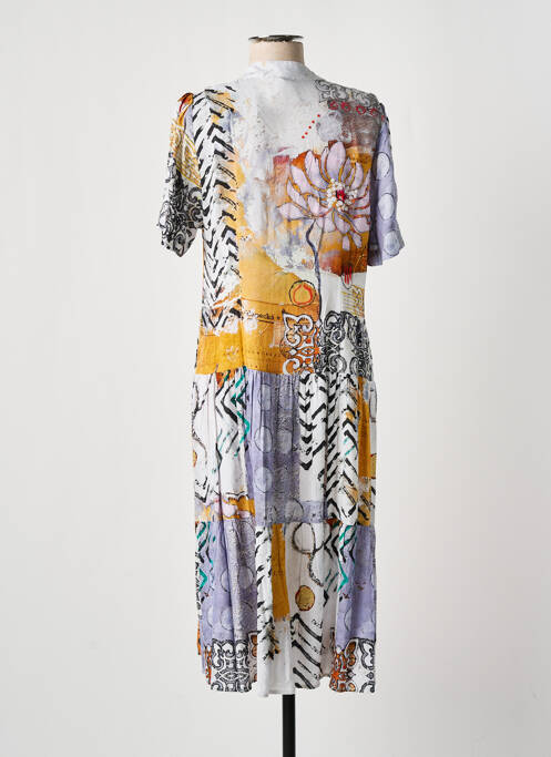 Rochie midi bej DOLCEZZA femeie