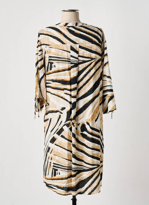 Rochie midi bej LE COMTE femeie