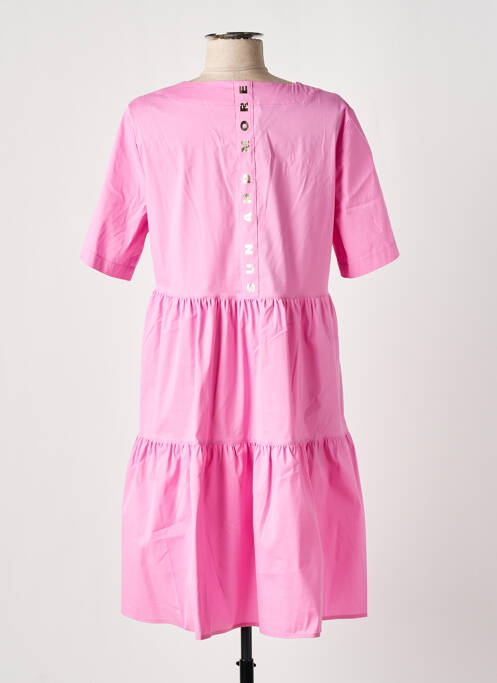 Rochie midi roz TUZZI femeie