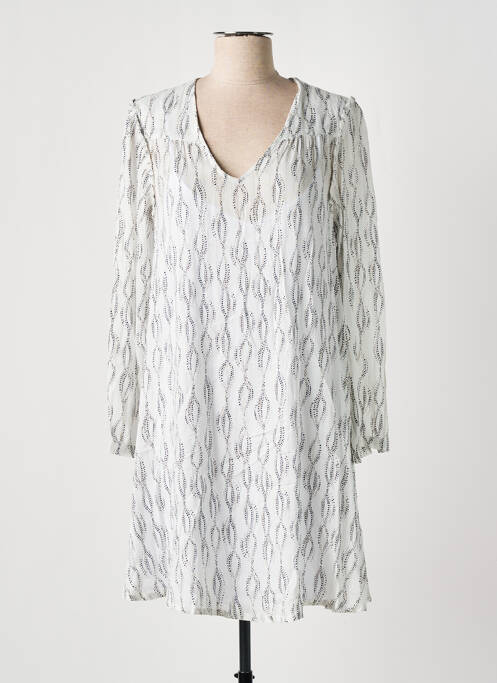 Rochie midi alb ÉTYMOLOGIE femeie