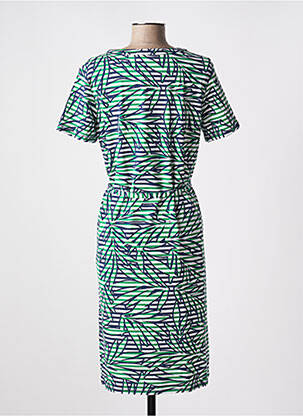 Rochie midi mâneci scurte mâneci scurte verde THOMAS RABE femeie