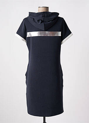 Rochie midi mâneci scurte mâneci scurte albastru MERI & ESCA femeie