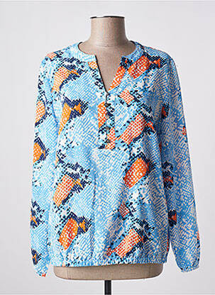 Bluză albastru MARBLE femeie