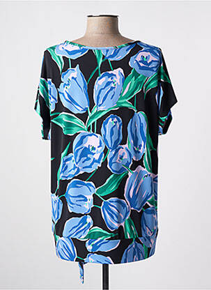 Tricou elasticitate mâneci scurte albastru JOSEPH RIBKOFF femeie