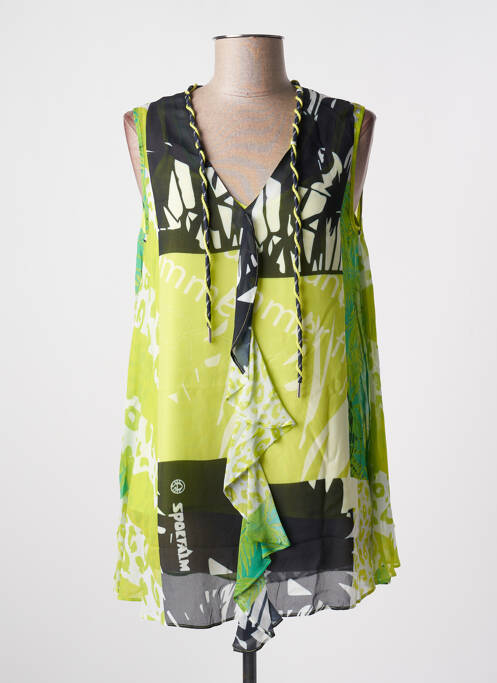 Tunică fără mâneci verde SPORTALM femeie