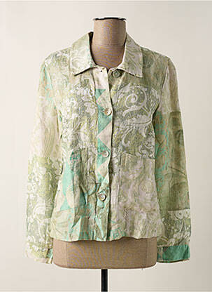 Jachete casual buzunare verde DOLCEZZA femeie