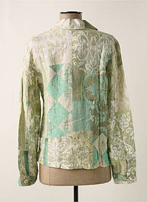 Jachete casual buzunare verde DOLCEZZA femeie