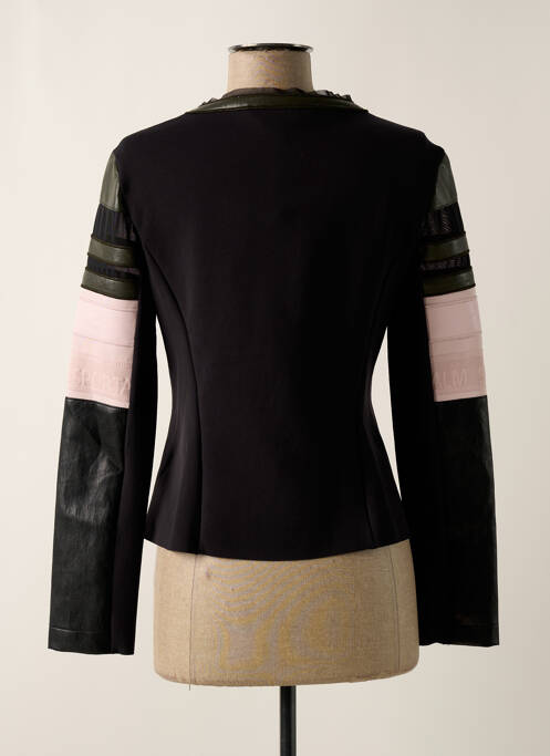 Geci din piele ecologică negru SPORTALM femeie