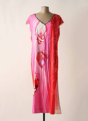 Rochie lungă roșu ELISA CAVALETTI femeie