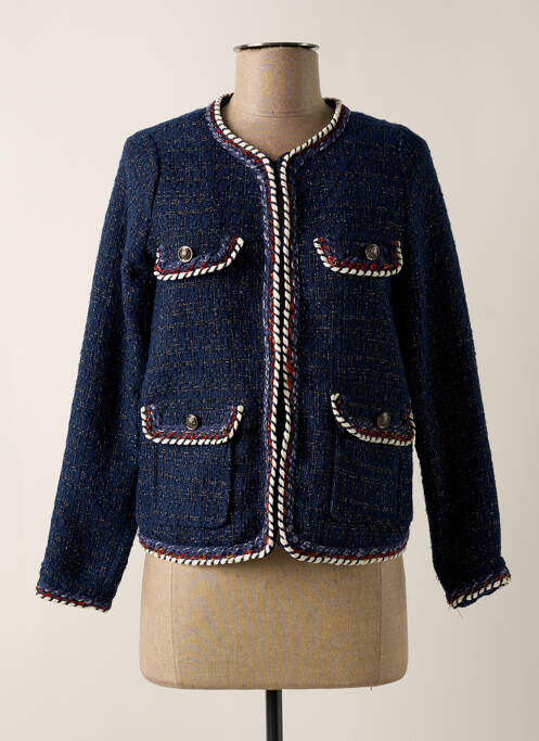 Jachete elegante albastru LEO & UGO femeie