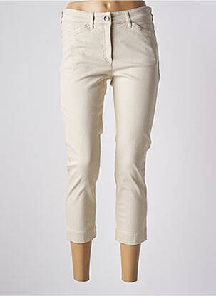 Blugi cu croială slim bej ZERRES femeie