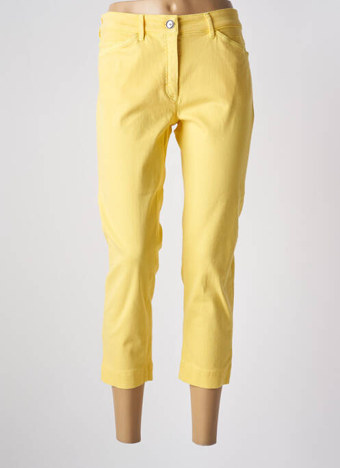 Blugi cu croială slim galben ZERRES femeie