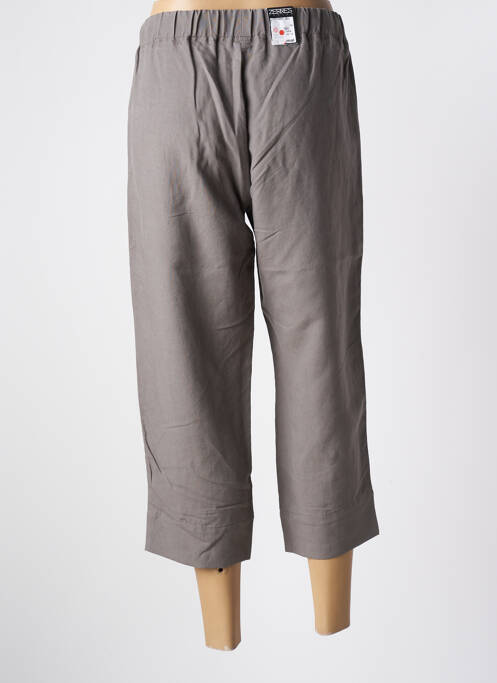 Pantalon trei sferturi gri ZERRES femeie