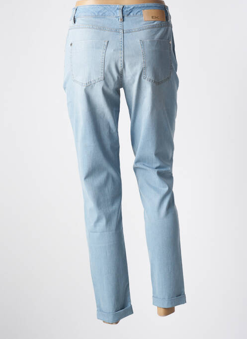 Blugi cu croială slim albastru EVA KAYAN femeie