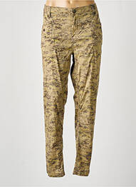 Pantalon slim buzunare bej EVA KAYAN femme