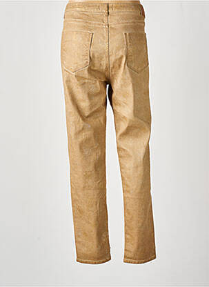 Pantalon slim buzunare bej EVA KAYAN femeie