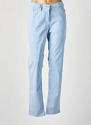 Pantalon slim buzunare albastru ANANKE femeie