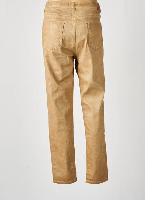 Pantalon slim bej EVA KAYAN femeie