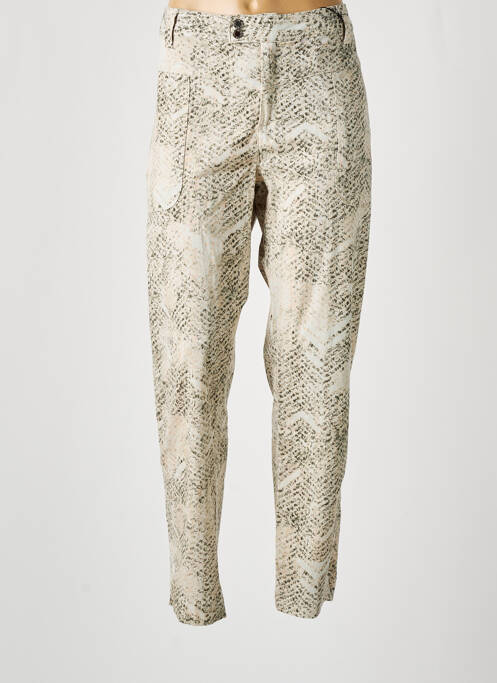 Pantalon slim verde EVA KAYAN femeie