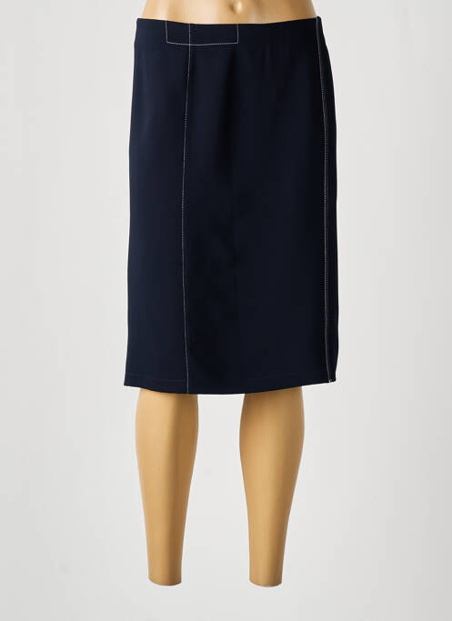 Fustă midi albastru CHRISTINE LAURE femeie