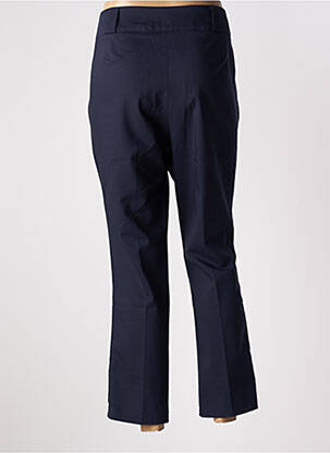 Pantalon 7/8 țesătură poplin mărime normală albastru GRIFFON femeie