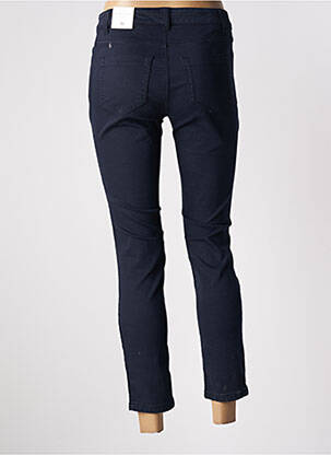 Pantalon 7/8 elasticitate talie joasă albastru OUI femeie