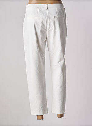 Pantalon 7/8 elasticitate mărime normală alb GUS femeie