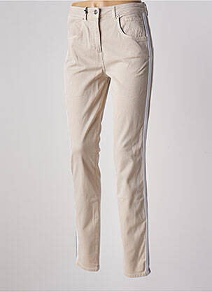 Pantalon slim bej MARC AUREL femeie