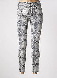 Pantalon 7/8 elasticitate mărime normală negru MARC AUREL femme